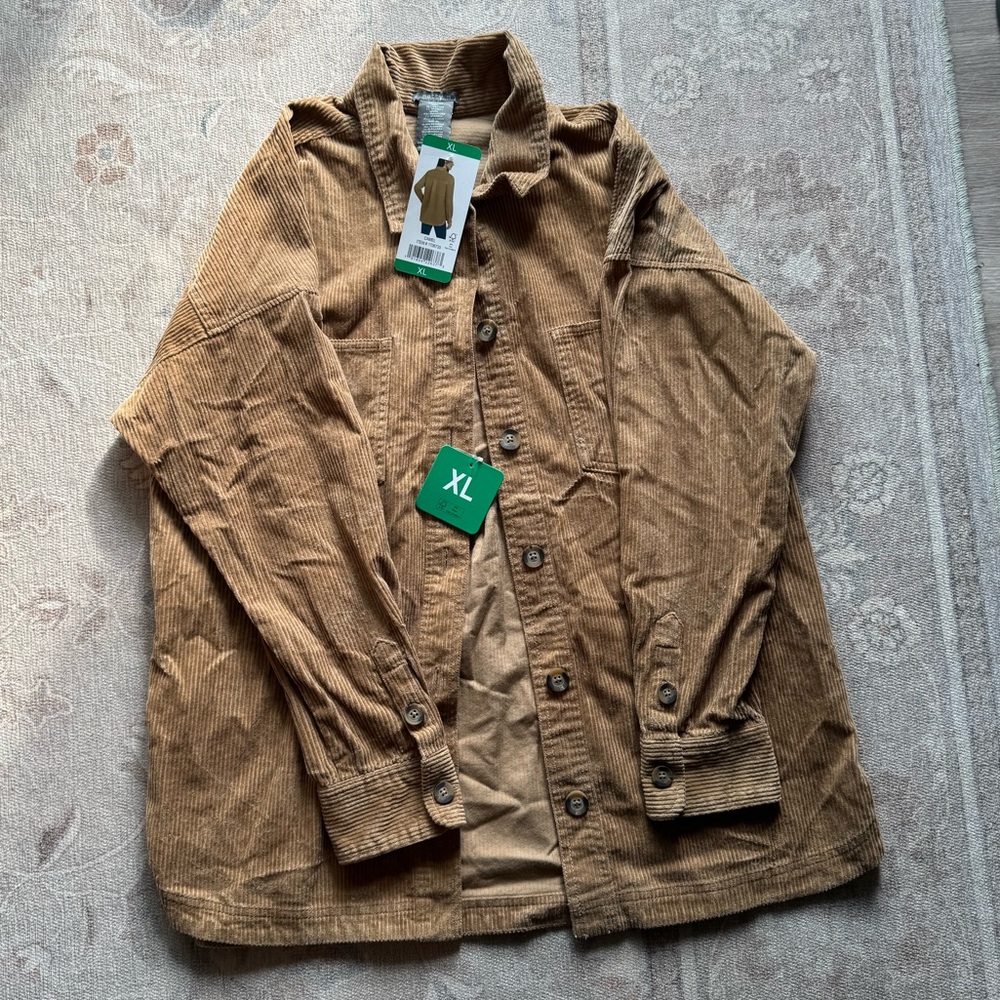 Marry m corduroy shirt/jacket womens xl